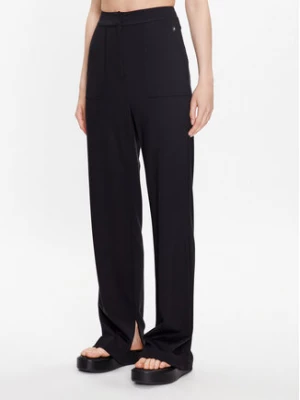 Calvin Klein Jeans Spodnie materiałowe J20J221300 Czarny Regular Fit