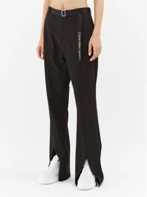 Calvin Klein Jeans Spodnie materiałowe J20J222332 Czarny Relaxed Fit