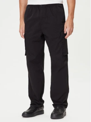 Calvin Klein Jeans Spodnie materiałowe LV040EM616 Czarny Straight Fit