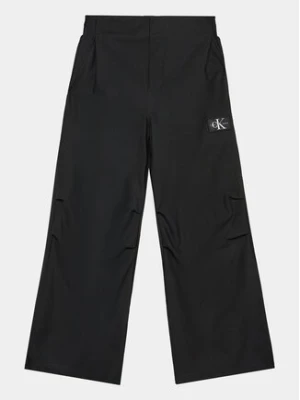 Calvin Klein Jeans Spodnie materiałowe Modern IG0IG02288 Czarny Regular Fit