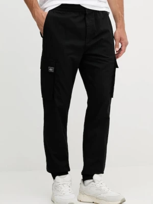 Calvin Klein Jeans spodnie męskie kolor czarny LV04RC617G