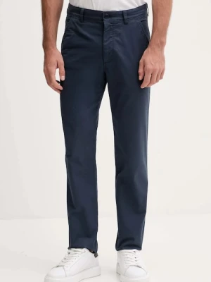 Calvin Klein Jeans spodnie męskie kolor granatowy proste LV040EM628