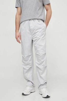Calvin Klein Jeans spodnie męskie kolor szary proste