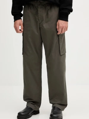 Calvin Klein Jeans spodnie męskie kolor szary w fasonie cargo LV040EM616