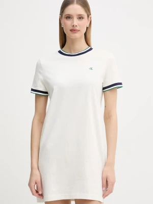 Calvin Klein Jeans sukienka bawełniana