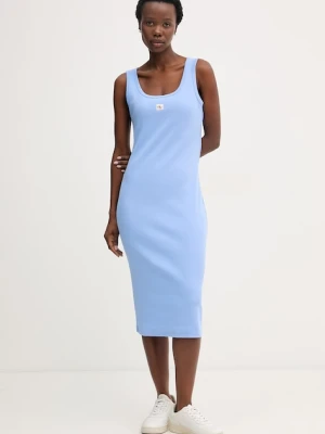 Calvin Klein Jeans sukienka bawełniana z elastanem