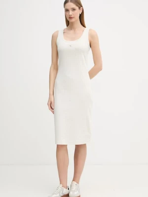 Calvin Klein Jeans sukienka bawełniana z elastanem