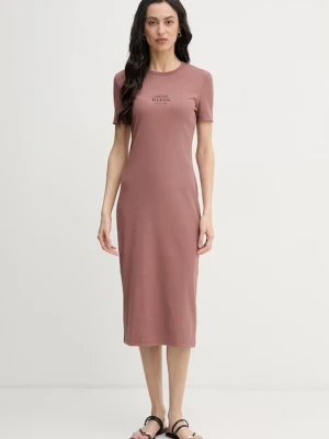 Calvin Klein Jeans sukienka bawełniana z elastanem