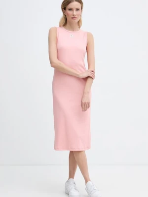 Calvin Klein Jeans sukienka bawełniana z elastanem