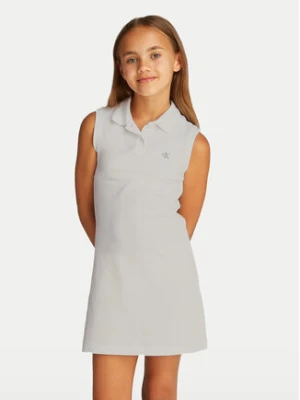 Calvin Klein Jeans Sukienka codzienna IG0IG02914 Biały Regular Fit