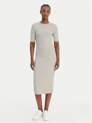 Calvin Klein Jeans Sukienka codzienna LV047D217G Szary Slim Fit