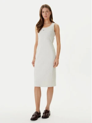 Calvin Klein Jeans Sukienka codzienna LV047F257G Beżowy Slim Fit