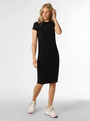 Calvin Klein Jeans Sukienka damska Kobiety Dżersej czarny jednolity,