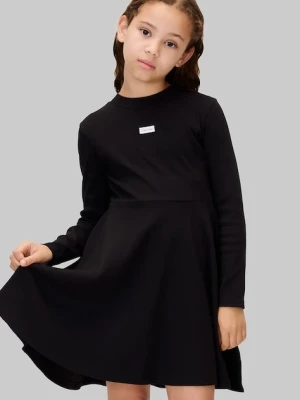Calvin Klein Jeans sukienka dziecięca z bawełną