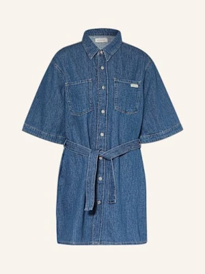 Calvin Klein Jeans Sukienka Jeansowa blau