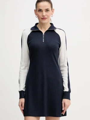 Calvin Klein Jeans sukienka kolor granatowy mini prosta LV047D216G