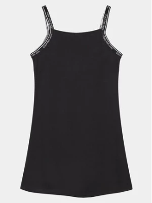 Calvin Klein Jeans Sukienka letnia Logo Tape IG0IG02474 Czarny Regular Fit