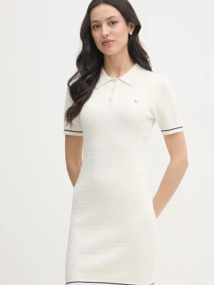 Calvin Klein Jeans sukienka sportowa bawełniana