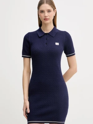 Calvin Klein Jeans sukienka sportowa bawełniana