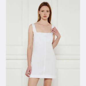 Calvin Klein Jeans Sukienka | z dodatkiem lnu