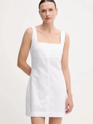 Calvin Klein Jeans sukienka z domieszką lnu