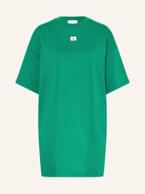Calvin Klein Jeans Sukienka Z Dżerseju gruen