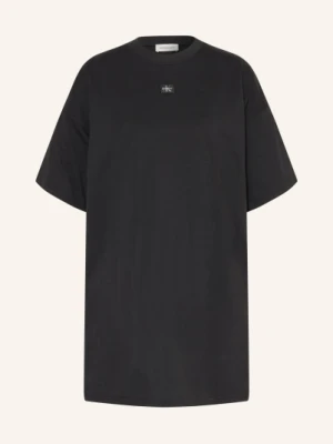 Calvin Klein Jeans Sukienka Z Dżerseju schwarz