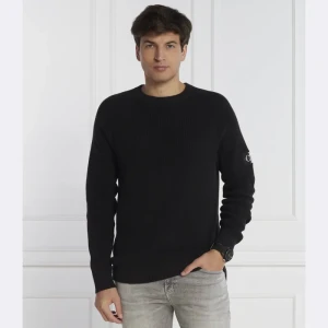 Calvin Klein Jeans Sweter BADGE EASY | Regular Fit