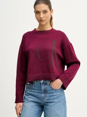 Calvin Klein Jeans sweter bawełniany damski LV047E304G
