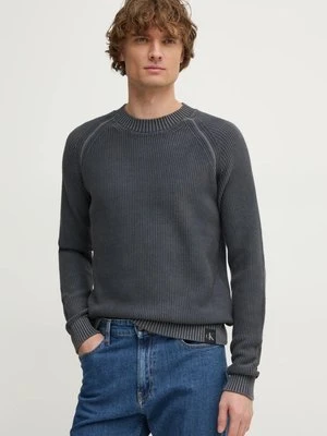 Calvin Klein Jeans sweter bawełniany kolor szary J30J326743