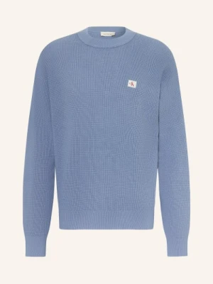 Calvin Klein Jeans Sweter blau