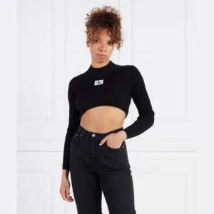 Calvin Klein Jeans Sweter | Cropped Fit