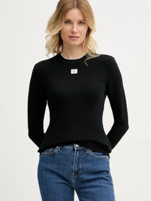 Calvin Klein Jeans sweter damski bawełniany