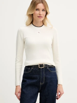 Calvin Klein Jeans sweter damski bawełniany