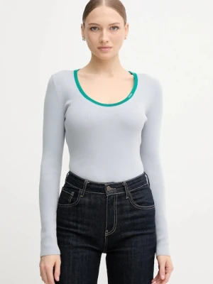 Calvin Klein Jeans sweter damski kolor szary LV044D360G