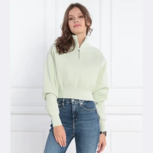 Calvin Klein Jeans Sweter HALF ZIP | Regular Fit