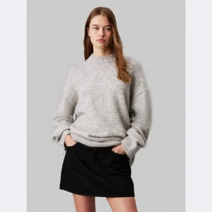 Calvin Klein Jeans Sweter | Loose fit | z dodatkiem wełny
