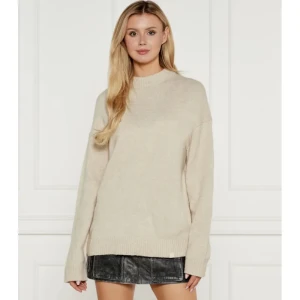 Calvin Klein Jeans Sweter | Loose fit | z dodatkiem wełny