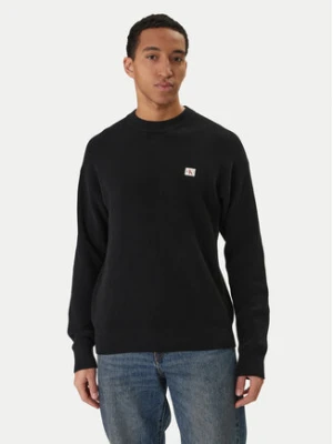 Calvin Klein Jeans Sweter LV04RD313G Czarny Regular Fit