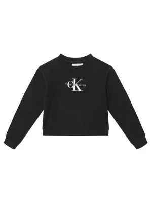 Calvin Klein Jeans Sweter Monologo IG0IG02830 D Czarny Regular Fit