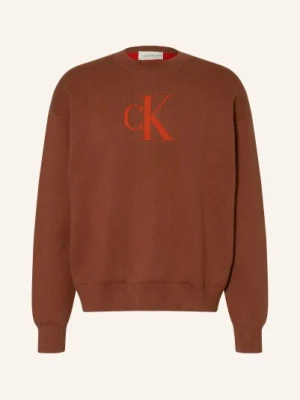 Calvin Klein Jeans Sweter rot