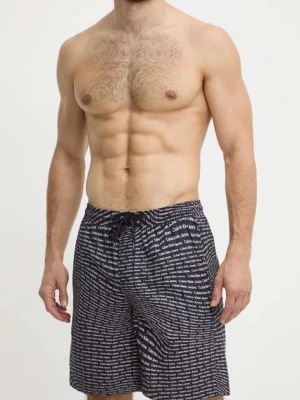 Calvin Klein Jeans szorty bawełniane kolor czarny