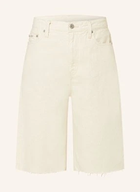 Calvin Klein Jeans Szorty Jeansowe beige