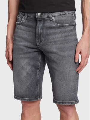 Calvin Klein Jeans Szorty jeansowe J30J322786 Szary Slim Fit