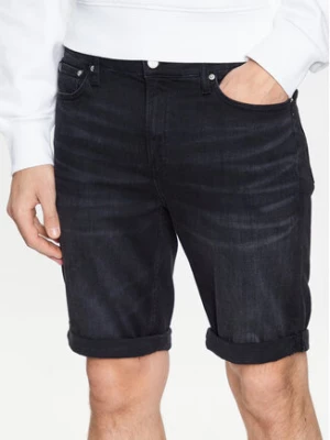 Calvin Klein Jeans Szorty jeansowe J30J322789 Czarny Slim Fit