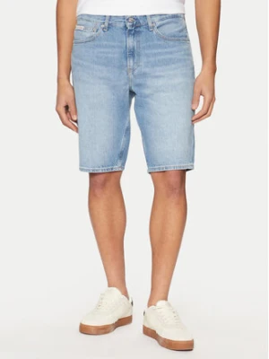 Calvin Klein Jeans Szorty jeansowe J30J327513 Niebieski Regular Fit