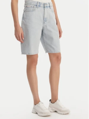 Calvin Klein Jeans Szorty jeansowe LV047F673G Czarny Loose Fit