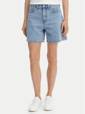 Calvin Klein Jeans Szorty jeansowe LV047F675G Niebieski Regular Fit