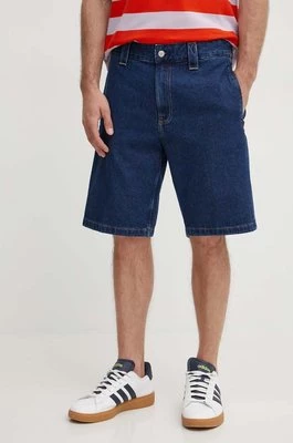 Calvin Klein Jeans szorty jeansowe męskie kolor granatowy J30J325696