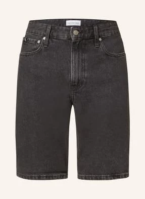 Calvin Klein Jeans Szorty Jeansowe Regular Fit schwarz